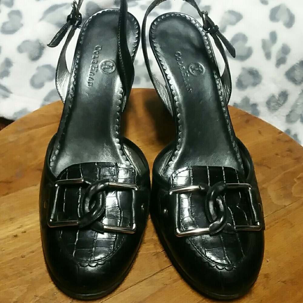 Cole Haan Sling back heels